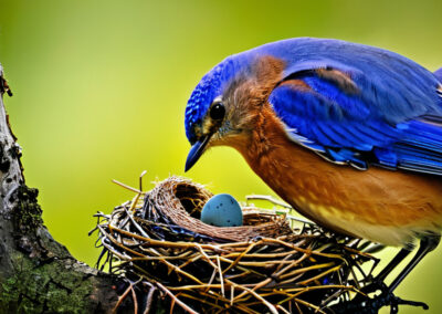 Eastern Bluebird's Nest