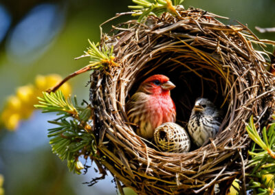 House Finch nest