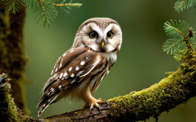 Discover the Northern Saw-whet Owl: The Tiny Night Hunter of the USA