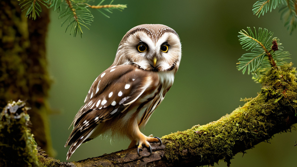 Discover the Northern Saw-whet Owl: The Tiny Night Hunter of the USA