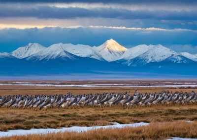 Northern Harrier Migrating South