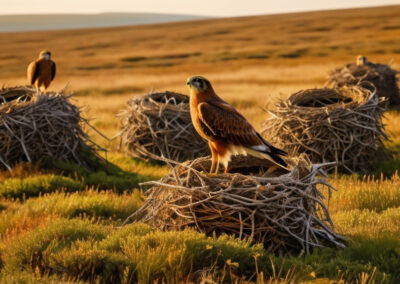 Northern Harrier nest