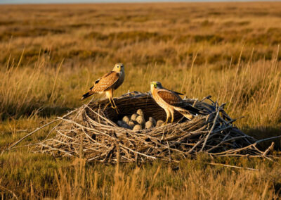Northern Harrier nest