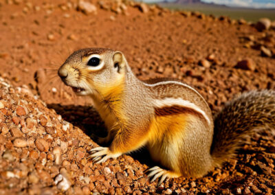 Round-Tailed Ground Squirrel habitat