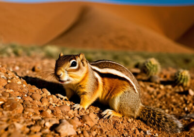 Round-Tailed Ground Squirrel habitat