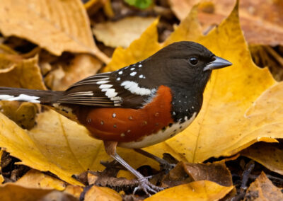 Spotted Towhee hangouts