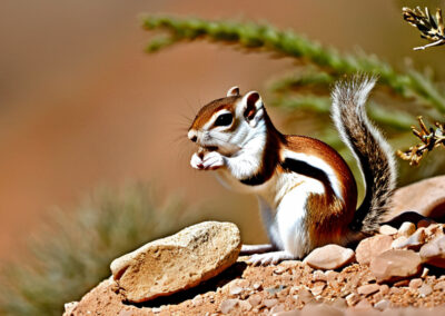 white-tailed antelope squirrel habitat