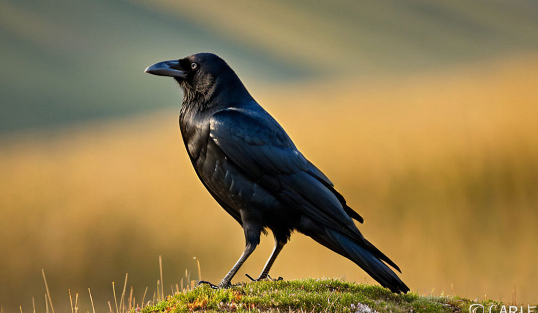 The Charming American Crow: A Clever Avian Buddy