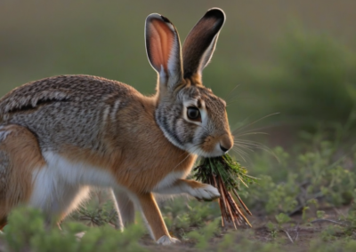 Black-Tailed Jackrabbit diet