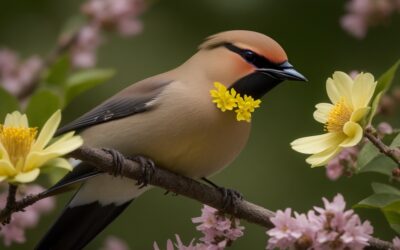 The Stylish Cedar Waxwing: Nature’s Dapper Fruit Lover!