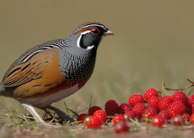 Gamble's Quail diet