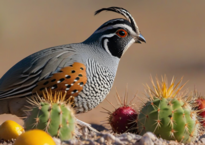 Gamble's Quail diet