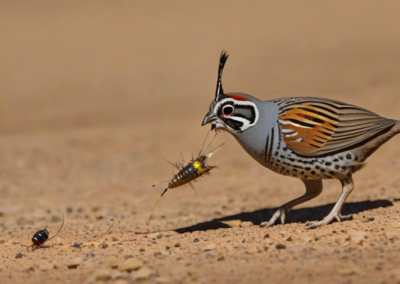 Gamble's Quail diet
