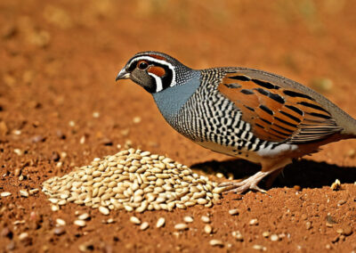 Gamble's Quail diet