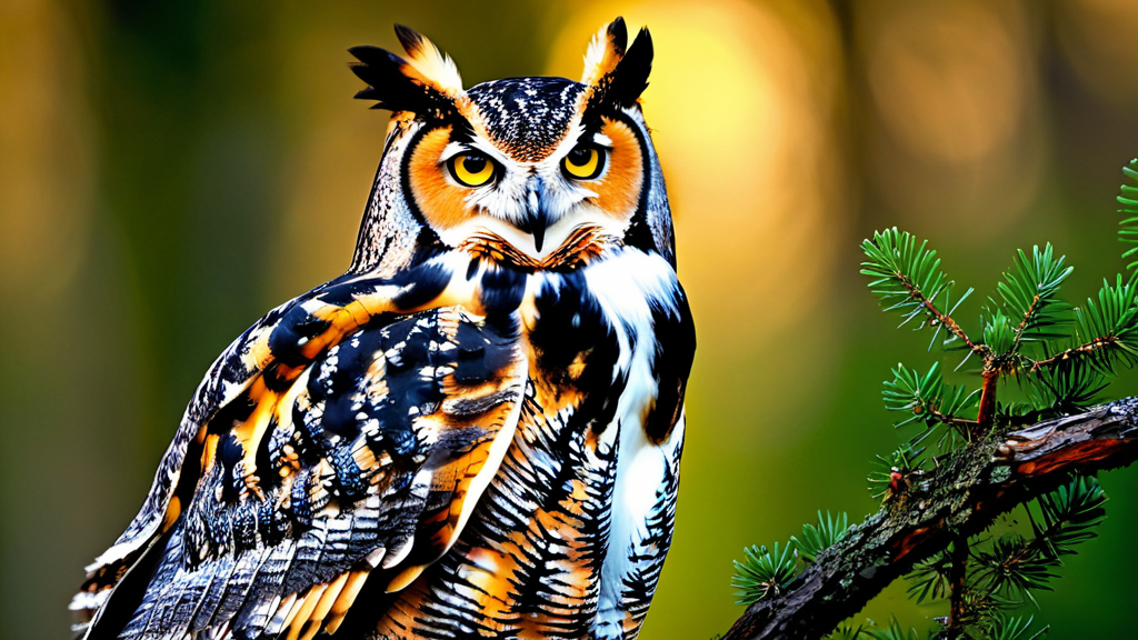 Great Horned Owl: The Nighttime Ruler of the USA