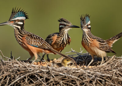 Greater RoadrunnerS nesting