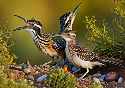 Greater RoadrunnerS nesting
