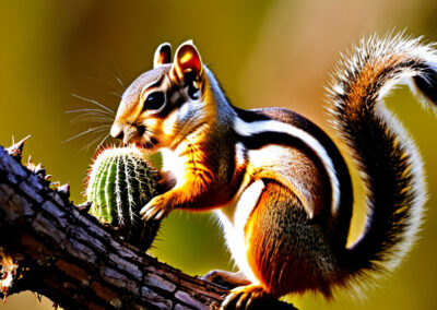 Harri's Antelope Squirrel diet