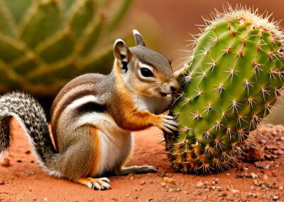 Harri's Antelope Squirrel diet