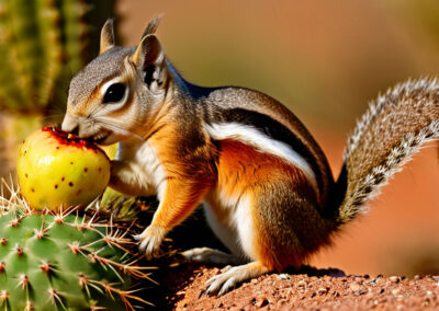 Harri's Antelope Squirrel diet