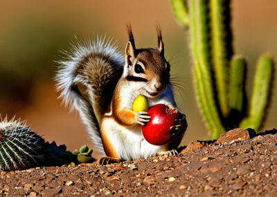 Harri's Antelope Squirrel diet