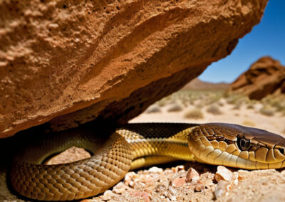 Mojave Desert Sidewinder Snake habitat