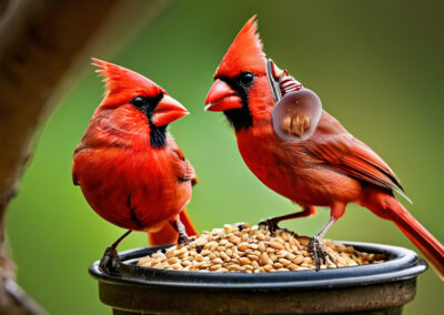 Northern Cardinals mates for life