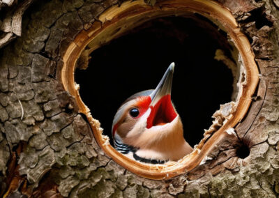 Northern Flicker nesting