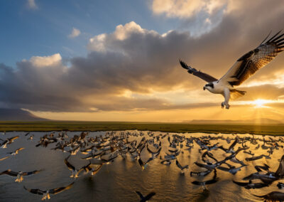 Ospreys' migration