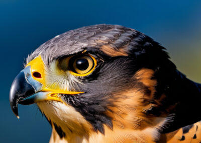 The Elegance of the Peregrine Falcon