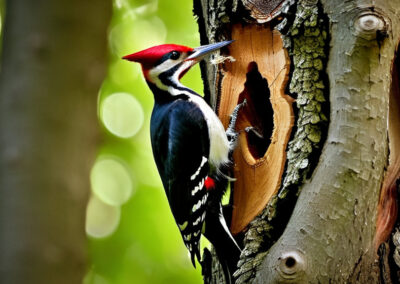 Pileated Woodpecker Carving