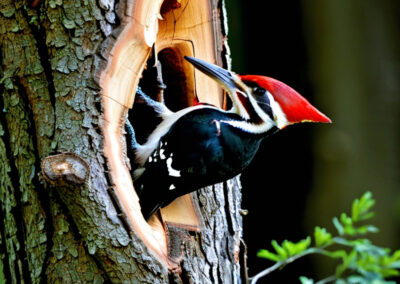 Pileated Woodpecker Carving