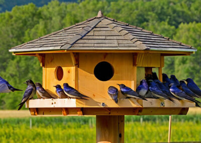 Purple Martin Communal living