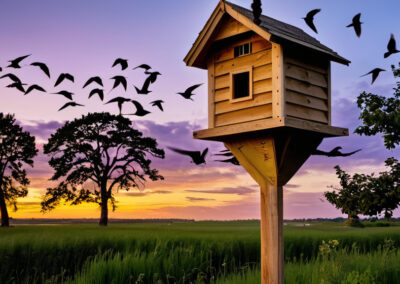 Purple Martin Communal living