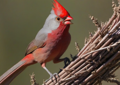 Pyrrhuloxia diet