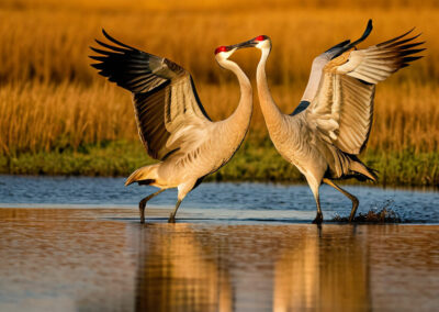 Sandhill Crane Dance