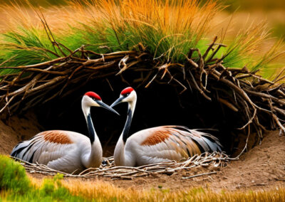 Sandhill Crane nest