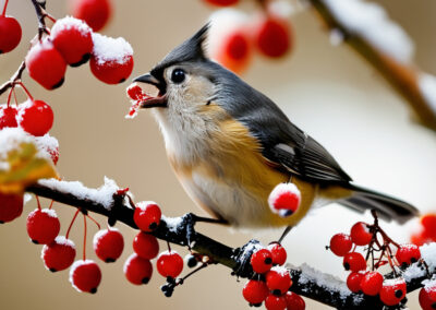Tufted Titmouse diet