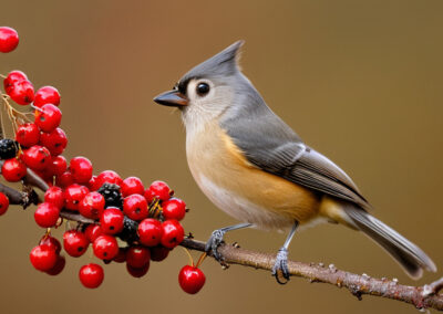 Tufted Titmouse diet