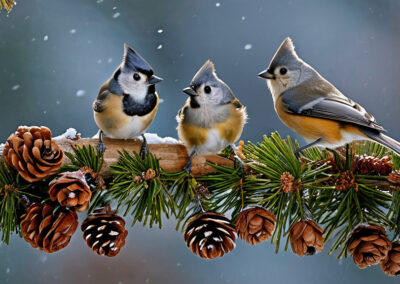 Tufted Titmouse Social Life