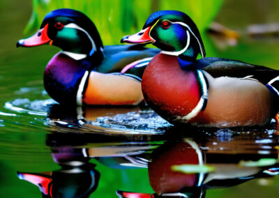 wood-duck-eating