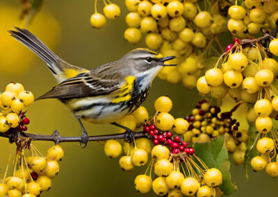 Yellow-rumped Warbler diet