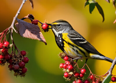 Yellow-rumped Warbler diet