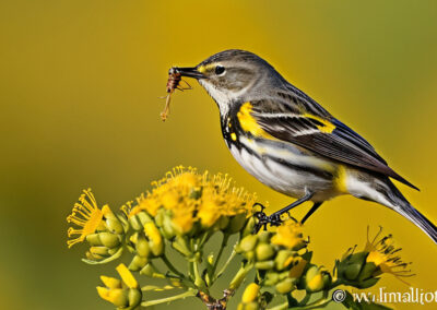 Yellow-rumped Warbler diet