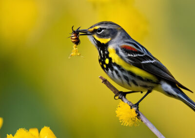 Yellow-rumped Warbler diet
