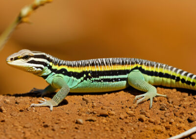 Zebra-Tailed Lizard