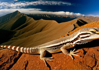 Zebra-Tailed Lizard Habitat