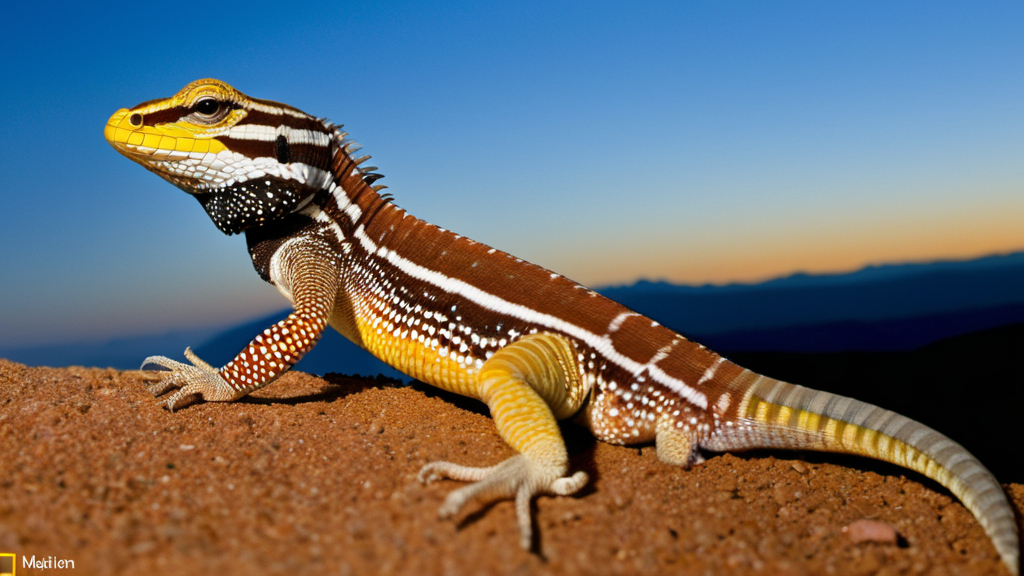 Zebra-Tailed Lizard