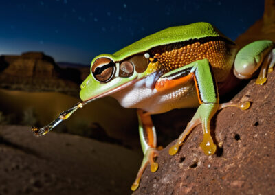 Canyon Tree Frog diet