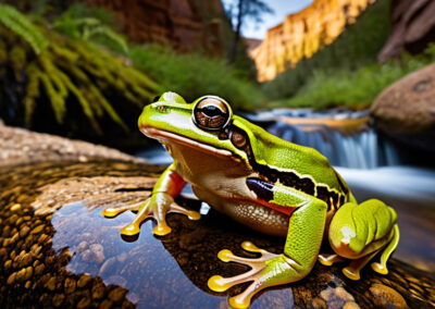 Canyon Tree Frog Habitat